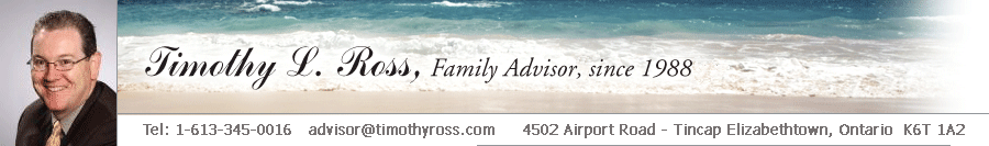 Timothy L. Ross Your Financial Consultant